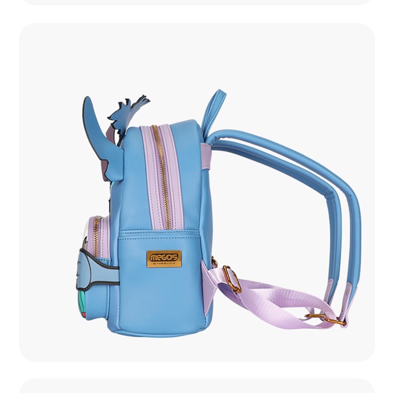 Disney迪士尼 史迪奇萌趣探險背包-細節圖2