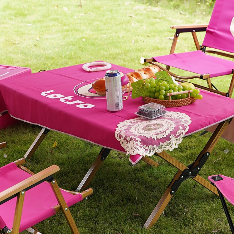 Disney迪士尼草莓熊露營桌布-細節圖4