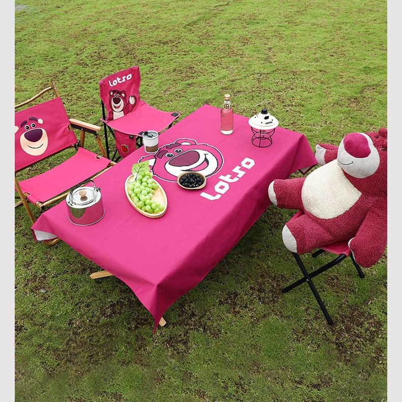 Disney迪士尼碳鋼蛋卷桌 行動式桌 露營桌子-細節圖2