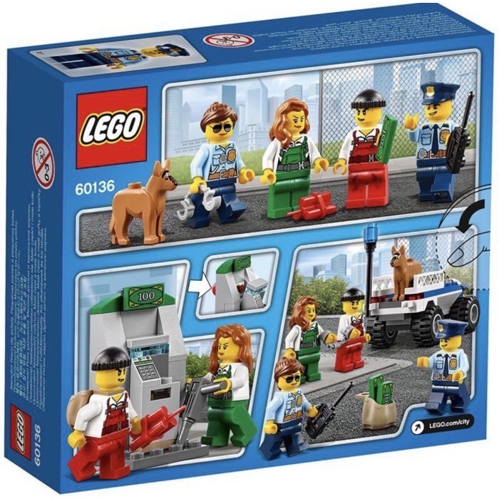 Lego樂高 城市系列 警察局警察抓小偷 10636 5-12歲 現貨-細節圖2