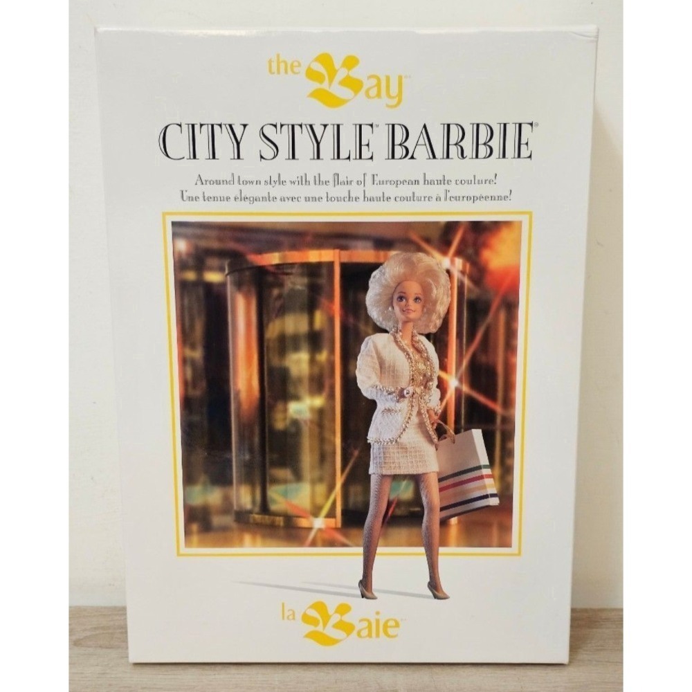 Barbie 芭比 美泰 1993 城市風格海灣加拿大 325 週年娃娃-細節圖3