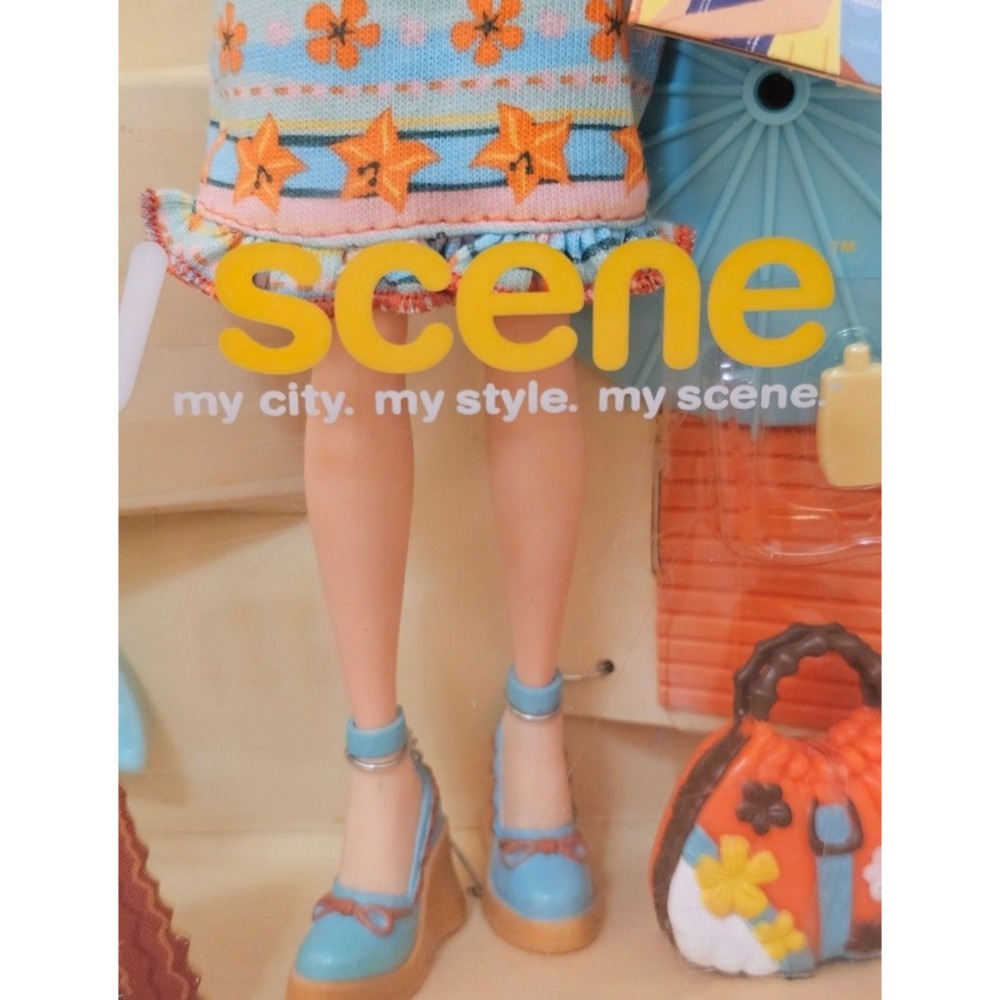 Barbie 芭比 美泰 2004 My Scene我的主張 Jammin 牙買加切爾西（無DVD)-細節圖6