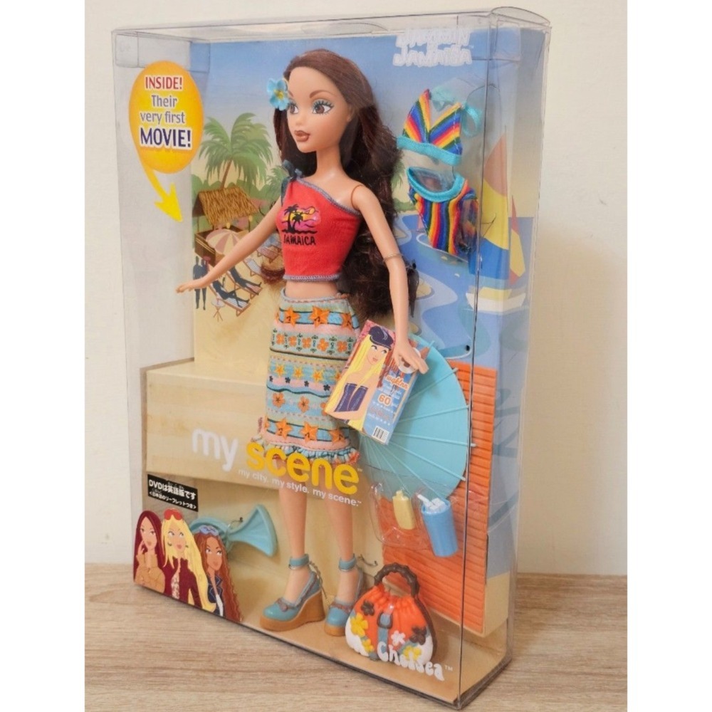 Barbie 芭比 美泰 2004 My Scene我的主張 Jammin 牙買加切爾西（無DVD)-細節圖7