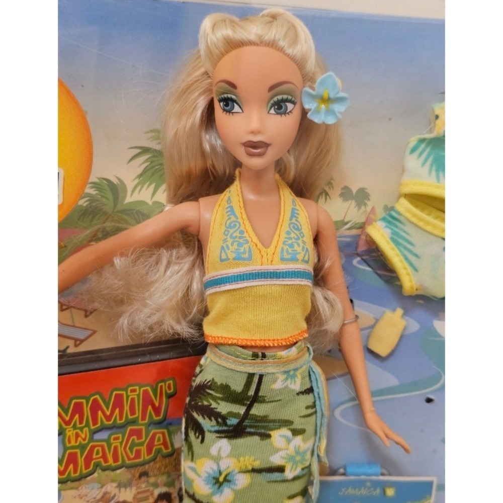 Barbie 芭比 美泰 2004 My Scene我的主張在牙買加 Jammin-細節圖4