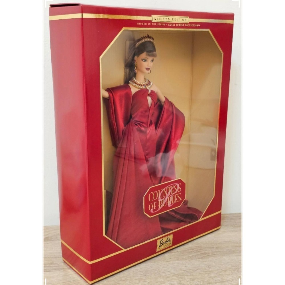 Barbie 芭比 美泰 2000 紅寶石伯爵夫人皇家珠寶系列第四件-細節圖2