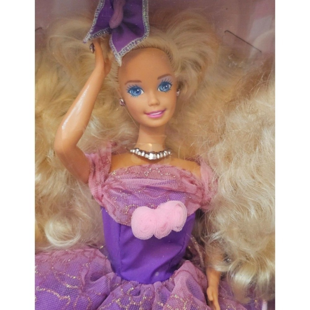 Barbie 芭比 美泰 1993 限量版極紫羅蘭娃娃-細節圖4