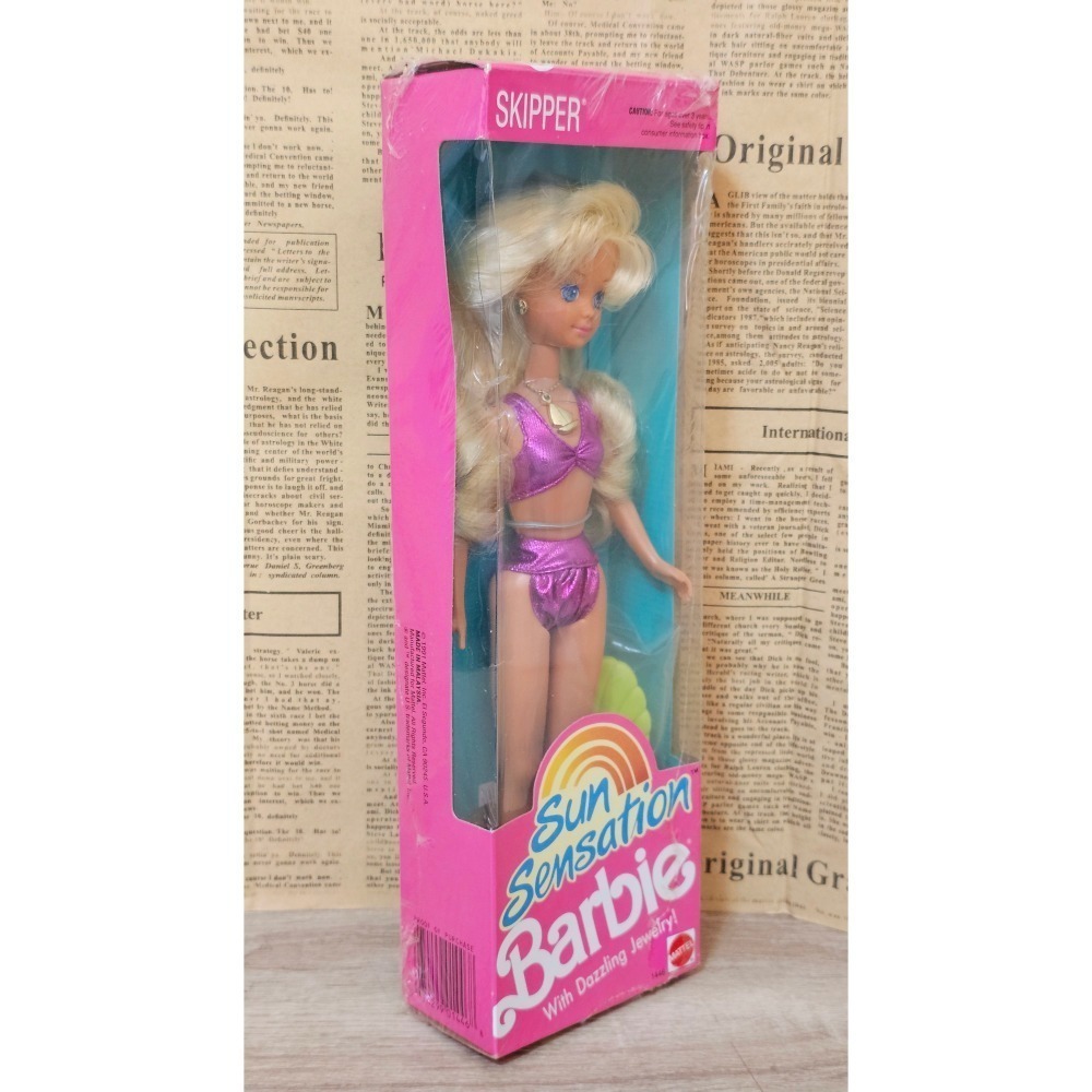 Barbie 芭比 美泰 1991 陽光感覺船長娃娃-細節圖3