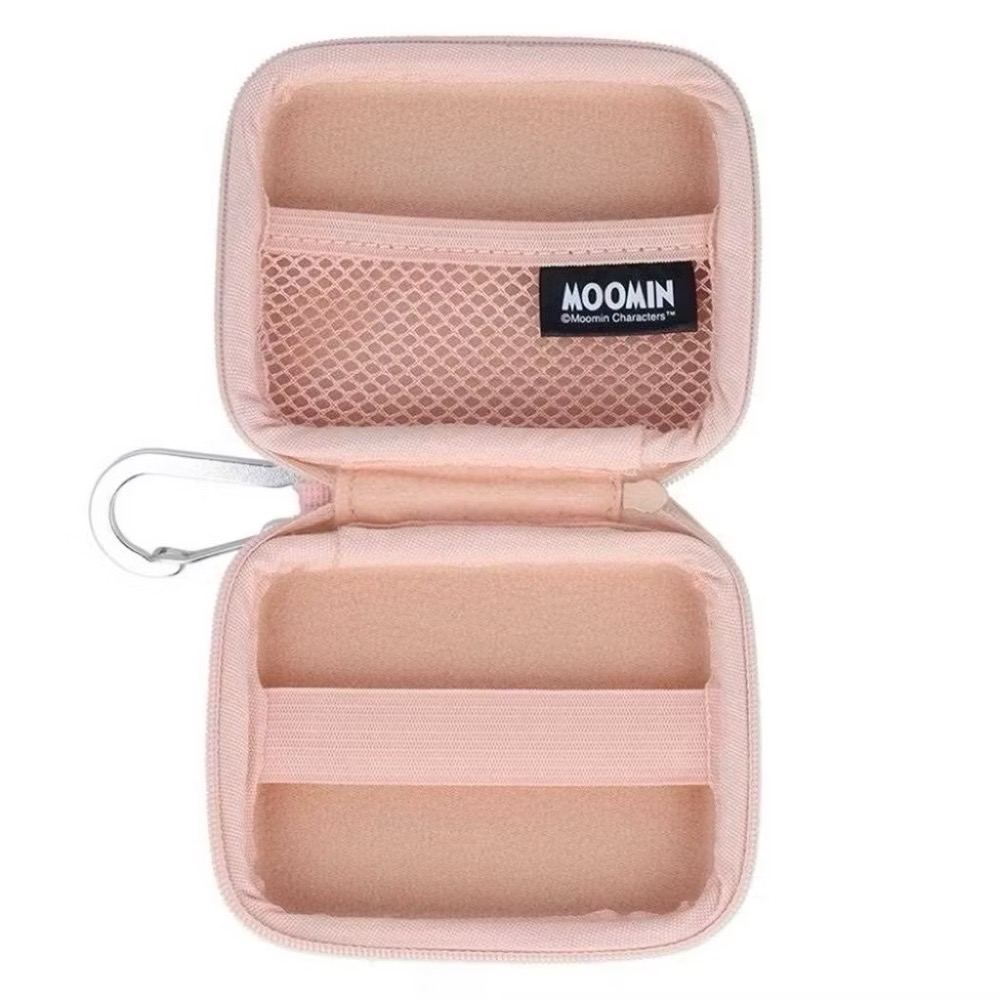 Moomin 嚕嚕米 硬殼收納盒/耳機收納/小物 airpods 耳機 充電線-細節圖2