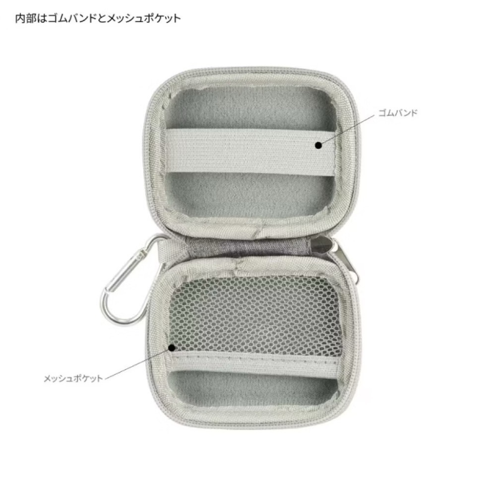 Moomin 嚕嚕米 硬殼收納盒/耳機收納/小物 airpods 耳機 充電線-細節圖3