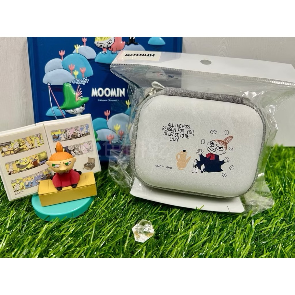 Moomin 嚕嚕米 硬殼收納盒/耳機收納/小物 airpods 耳機 充電線-規格圖5
