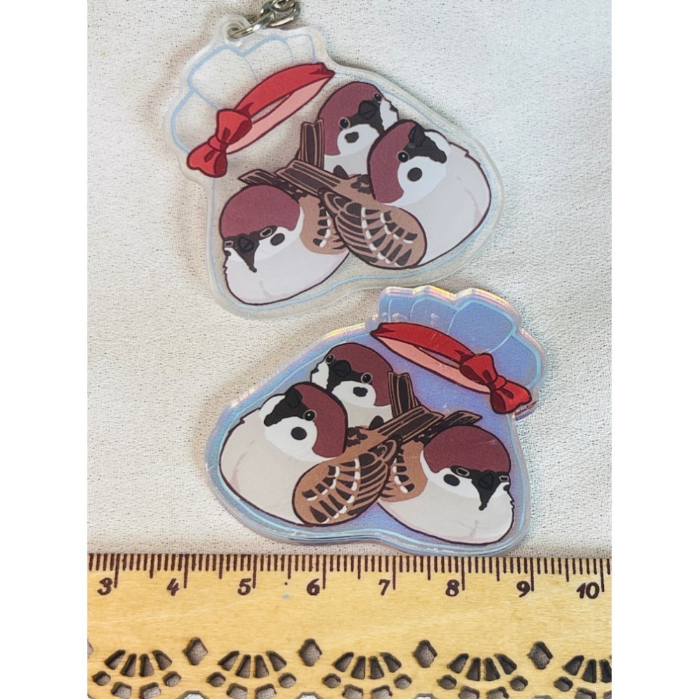 袋子小鳥吊飾-細節圖2