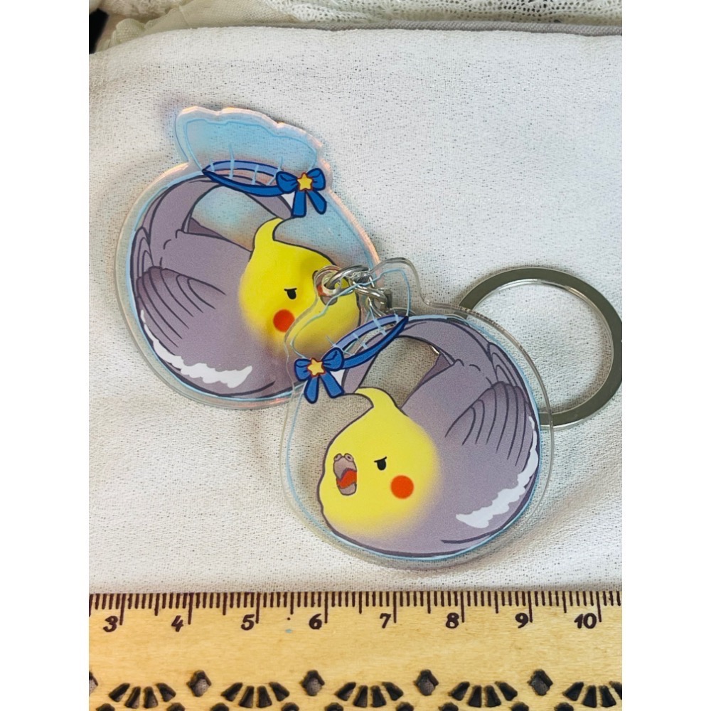 袋子小鳥吊飾-細節圖3