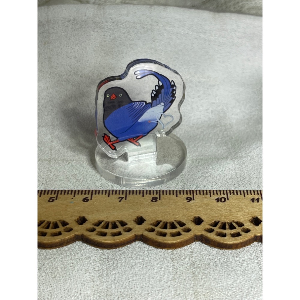 3cm小立牌小鳥立牌 麻雀 白頭翁 綠繡眼 鸚鵡-細節圖5