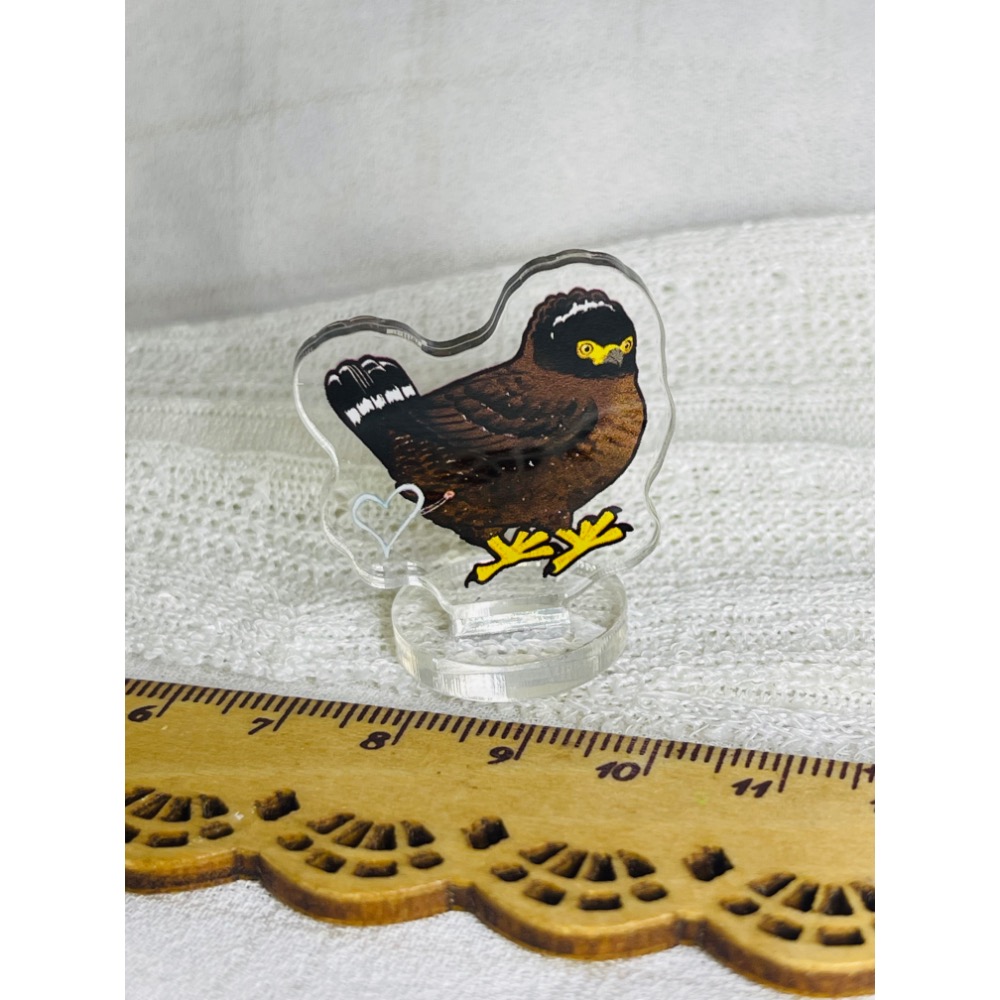 3cm小立牌小鳥立牌 麻雀 白頭翁 綠繡眼 鸚鵡-規格圖9