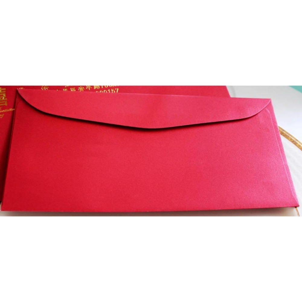 喜帖 機票喜帖代印客製尺寸印刷喜帖檔案機票canva 可加購珠光紅色信封 排版內文照片喜帖 信封燙金 囍字貼紙 米琪印刷-細節圖2