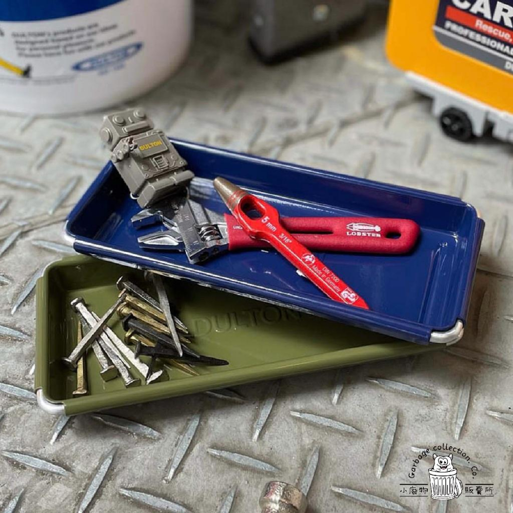 【台灣出貨】日本 DULTON 金屬托盤 金屬置物盤 收納置物盤 置物盤 收納盤 文具收納-細節圖2