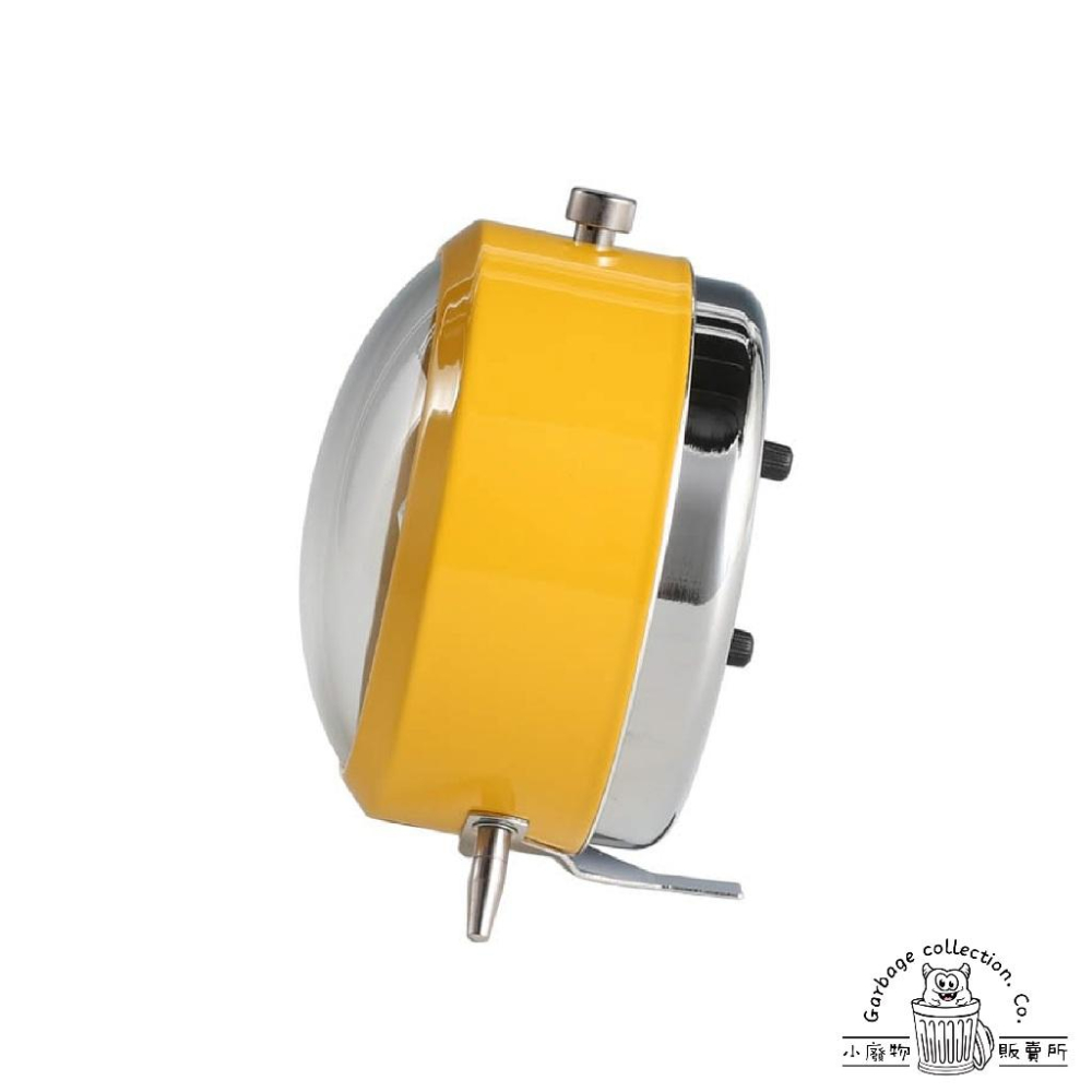 【台灣出貨】日本 DULTON 時鐘 鬧鐘 時鐘 復古靜音鬧鐘 ALARM CLOCK DULTON 黃色-細節圖3