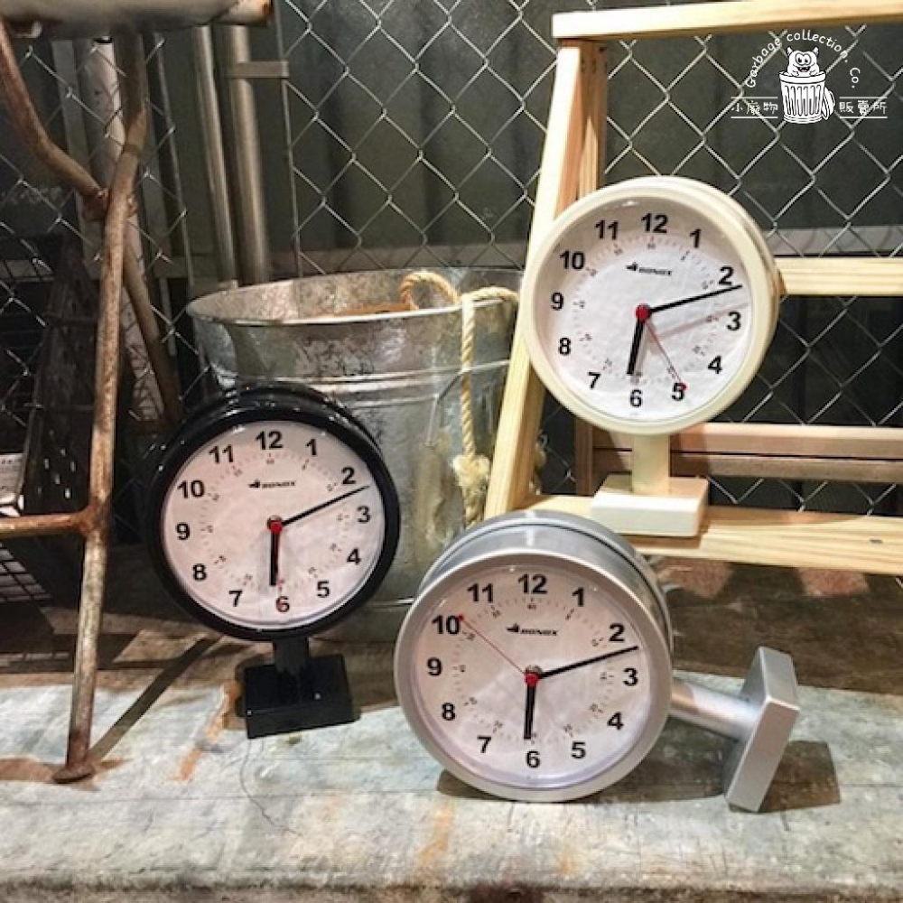 【台灣出貨】日本 DULTON 壁掛復古車站圓型雙面時鐘  壁掛時鐘 雙面時鐘-細節圖2