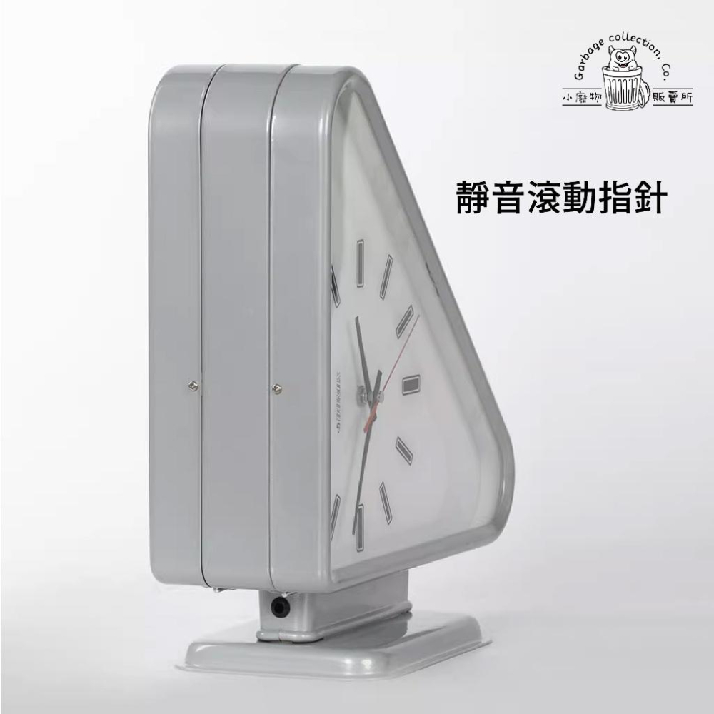 【現貨商品】日本 DULTON BONOX 金屬雙面三角掛鐘 掛鐘 雙面掛鐘 復古掛鐘-細節圖6