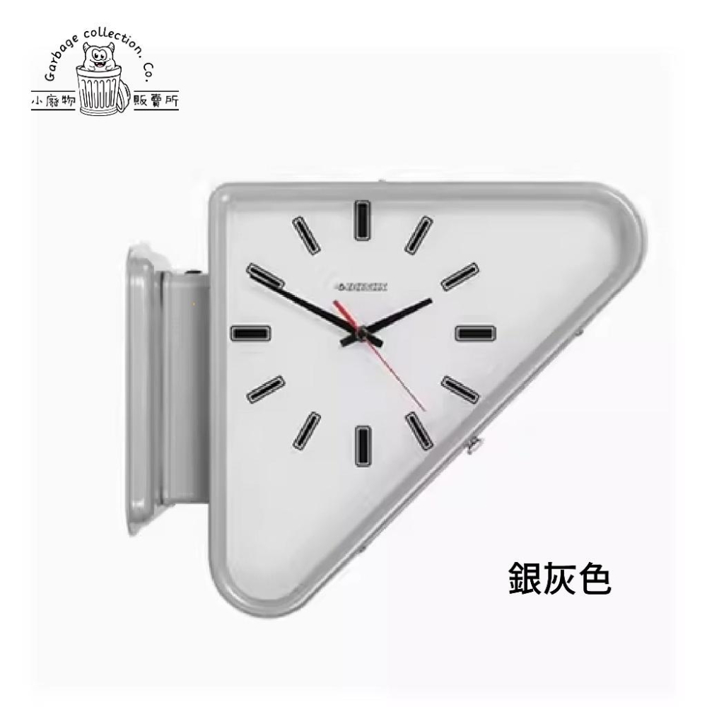 【現貨商品】日本 DULTON BONOX 金屬雙面三角掛鐘 掛鐘 雙面掛鐘 復古掛鐘-細節圖8
