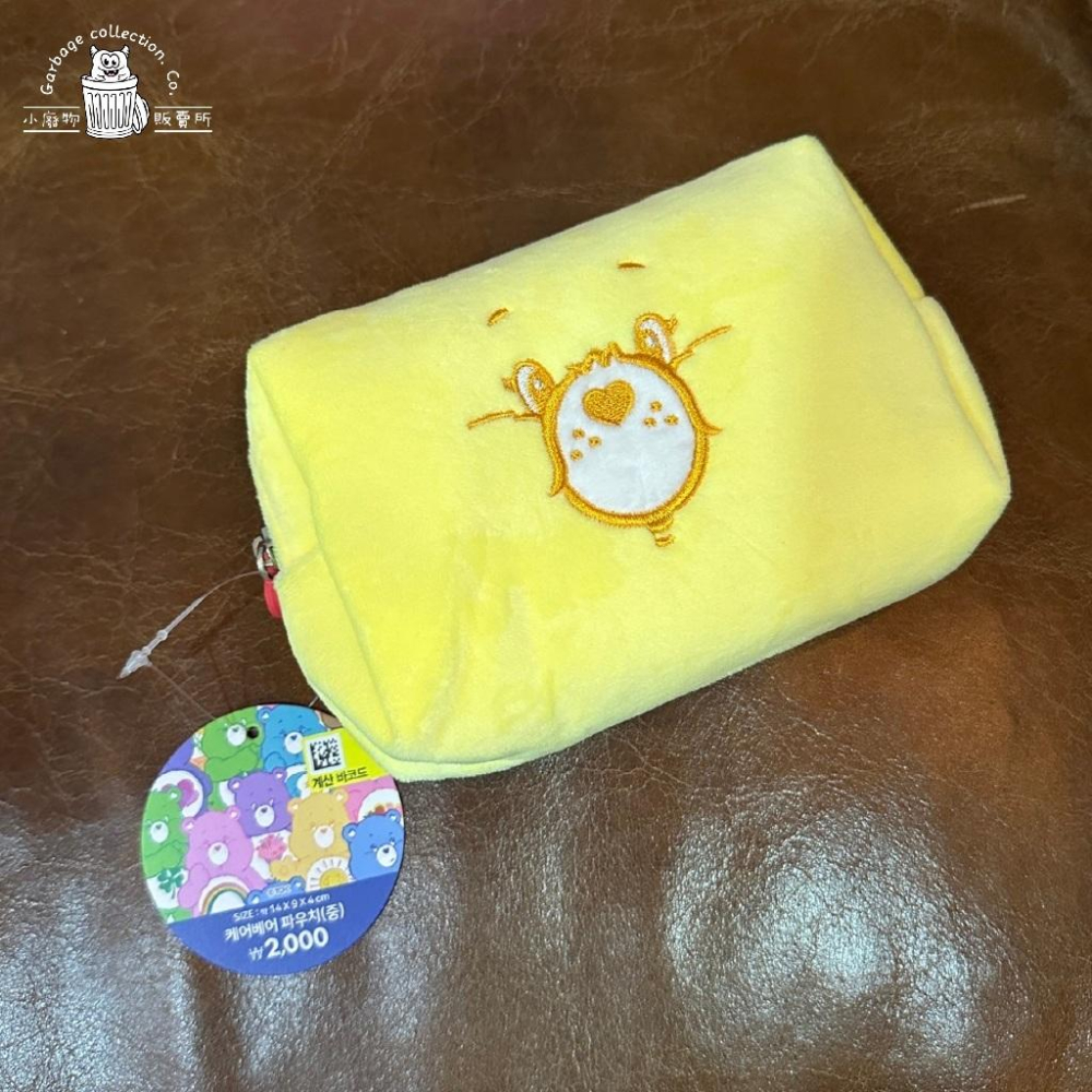 【現貨商品/日本代購】韓國大創 Care Bears 愛心熊 彩虹熊 收納包 零錢包 化妝包 萬用包 三款-細節圖5