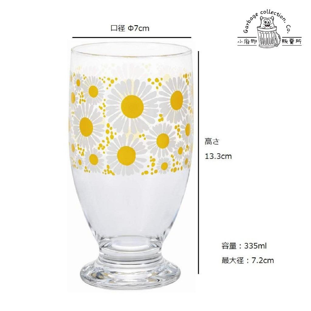『日本商品/台灣現貨』日本製造 Adelia 昭和復古立式玻璃杯 復古玻璃杯  玻璃杯 小花玻璃杯  復古系列-細節圖5