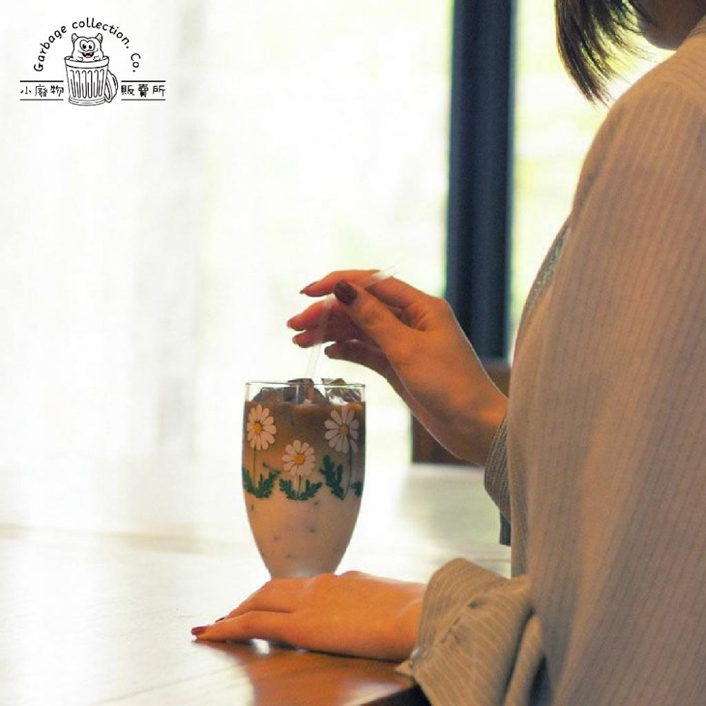 『日本商品/台灣現貨』日本製造 Adelia 昭和復古立式玻璃杯 復古玻璃杯  玻璃杯 小花玻璃杯  復古系列-細節圖6