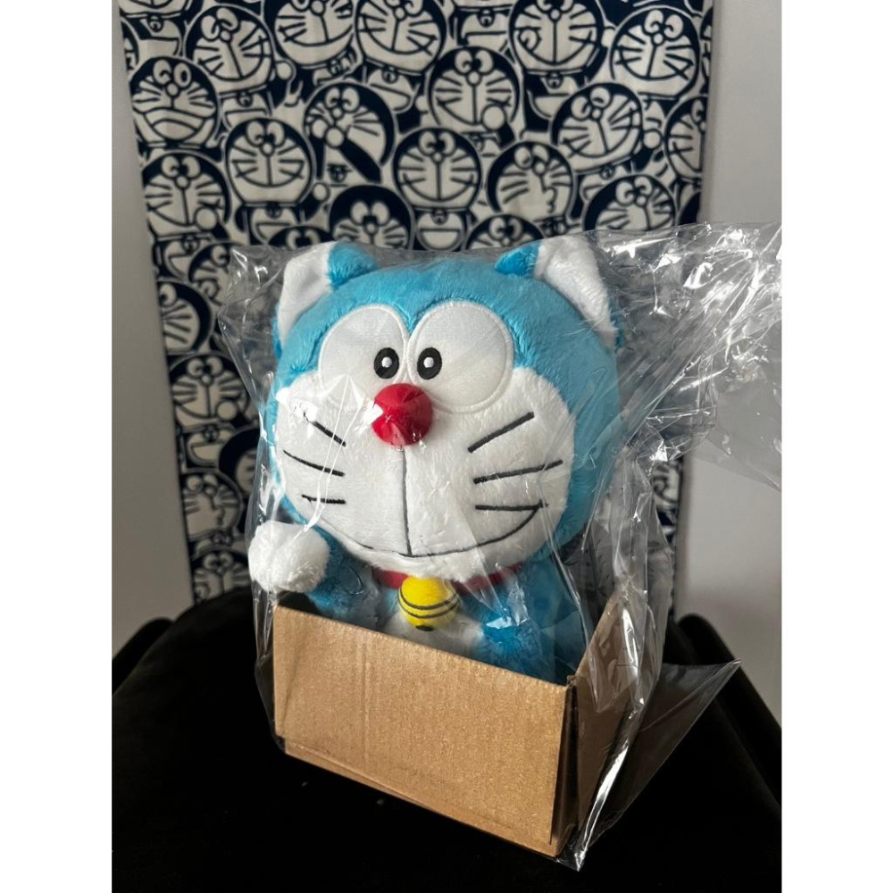 『日本商品/台灣預購』未來百貨 玩偶系列  哆啦A夢 貓耳朵多啦 吃了貓糧的多啦 玩偶-細節圖2