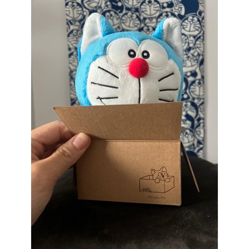 『日本商品/台灣預購』未來百貨 玩偶系列  哆啦A夢 貓耳朵多啦 吃了貓糧的多啦 玩偶-細節圖9
