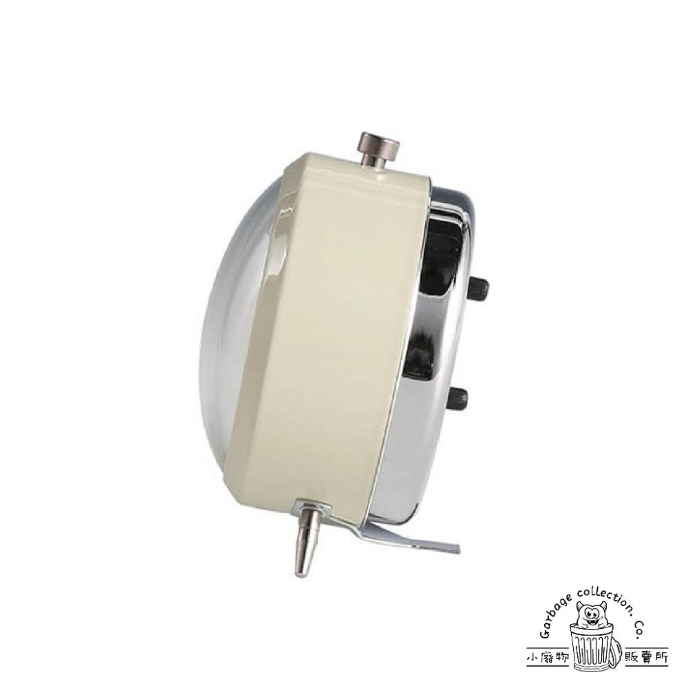 【台灣現貨】日本 DULTON 時鐘 鬧鐘 時鐘 復古靜音鬧鐘 ALARM CLOCK DULTON 象牙白-細節圖4
