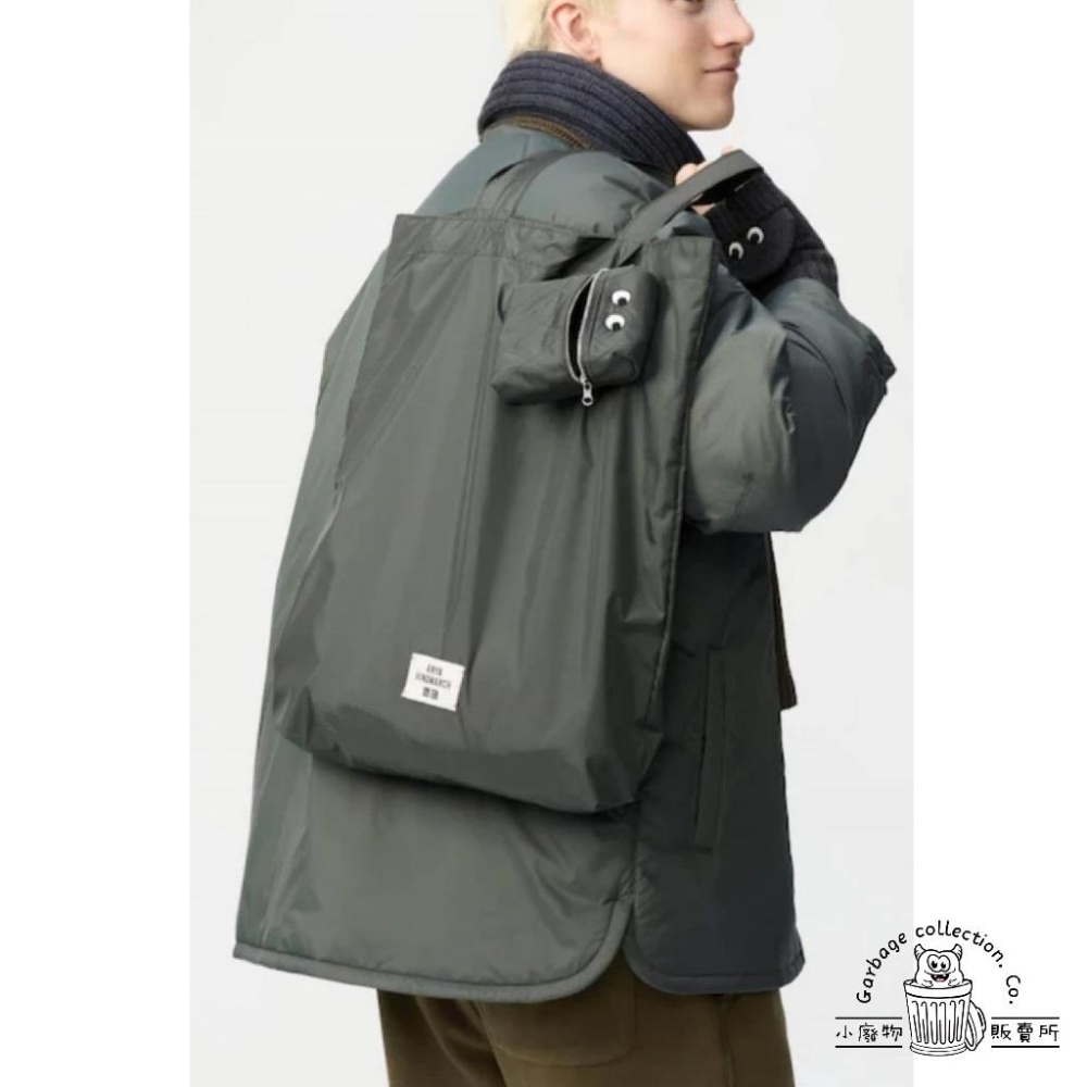 【台灣出貨/日本代購】日本UNIQLO ANYA HINDMARCH 聯名款 小眼睛 手提袋 環保袋 收納袋 日本限定-細節圖4