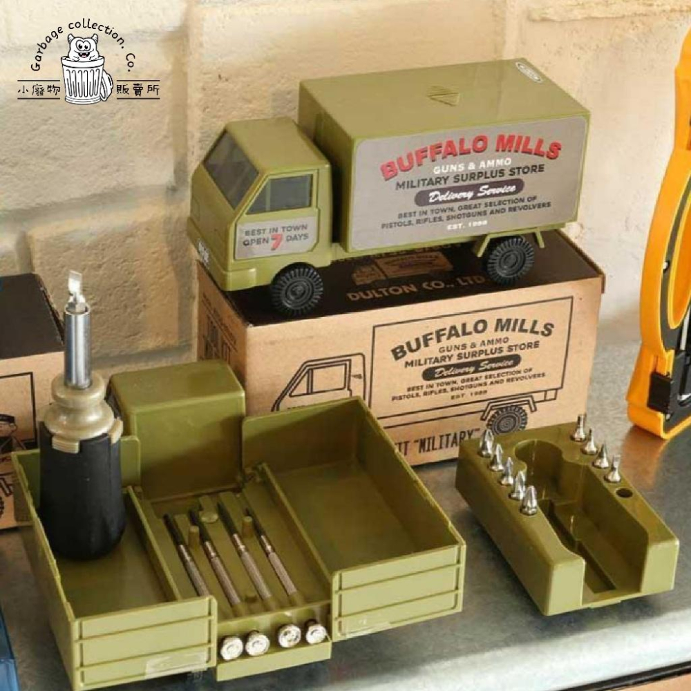 【台灣現貨/日本代購】日本 DULTON TOOL KIT 經典小貨車螺絲起子套組 工具組 工具箱 螺絲起子 手工具-細節圖4