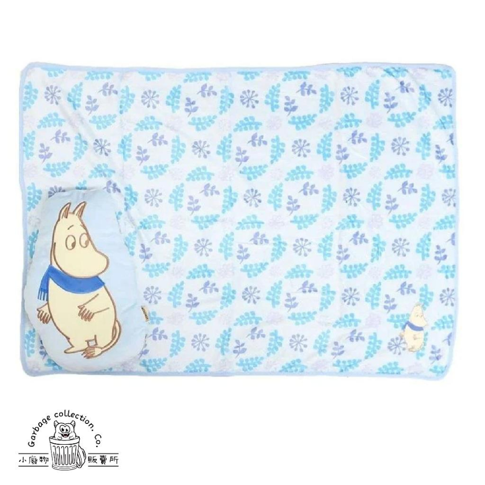 【台灣現貨/日本代購】 日本 MOOMIN 嚕嚕米抱枕毛毯 毛毯 抱枕 收納毯 嚕嚕米 Cushion Blanket-細節圖8