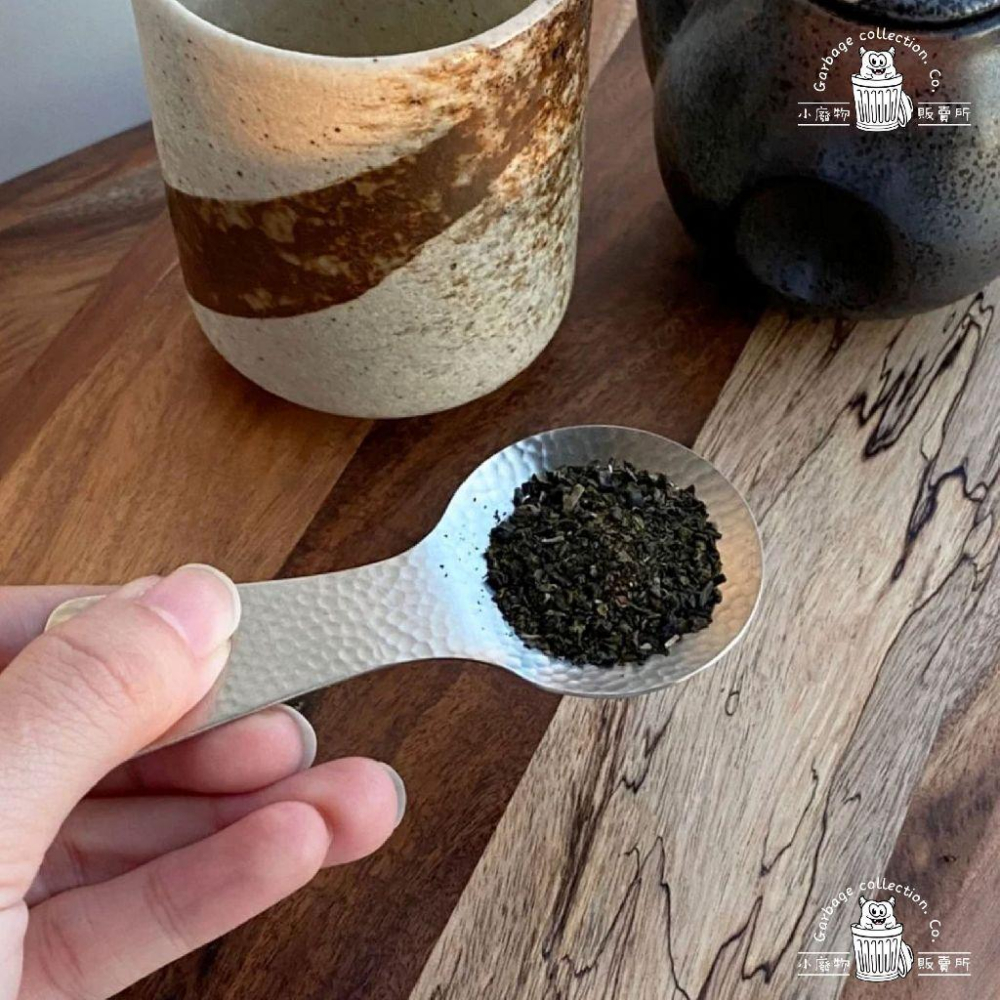 【現貨商品/日本代購】日本 SALUS 和風鎚目紋 茶葉匙 湯匙 量匙 勺子-細節圖5