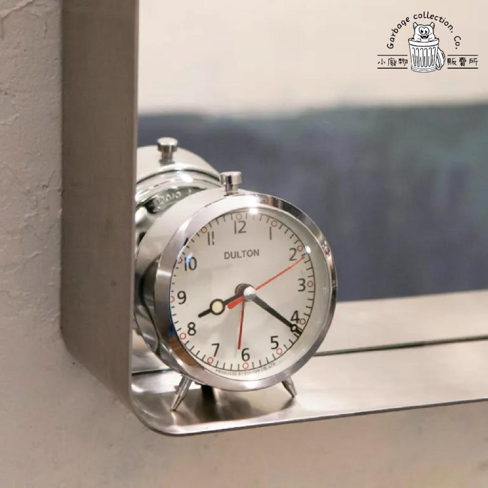 【台灣出貨】日本 DULTON 時鐘 鬧鐘 時鐘 復古靜音鬧鐘 ALARM CLOCK DULTON 電鍍銀-細節圖8