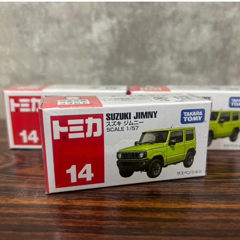 『日本商品/台灣現貨』Tomica No.14 SUZUKI JIMNY 鈴木吉姆尼 全新/新車貼/日貨/未拆封-細節圖3