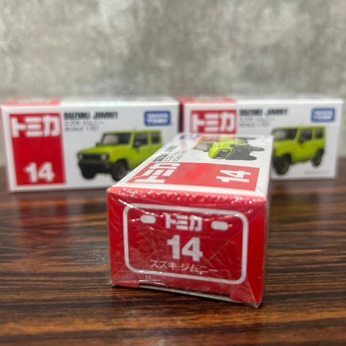 『日本商品/台灣現貨』Tomica No.14 SUZUKI JIMNY 鈴木吉姆尼 全新/新車貼/日貨/未拆封-細節圖4