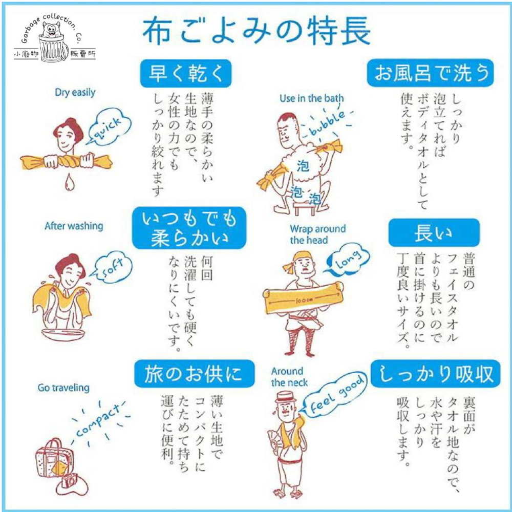 『日本商品/台灣現貨』日本今治毛巾 紗布材質 淺草寺/雷門樣式 今治毛巾 kontex コンテックス-細節圖9