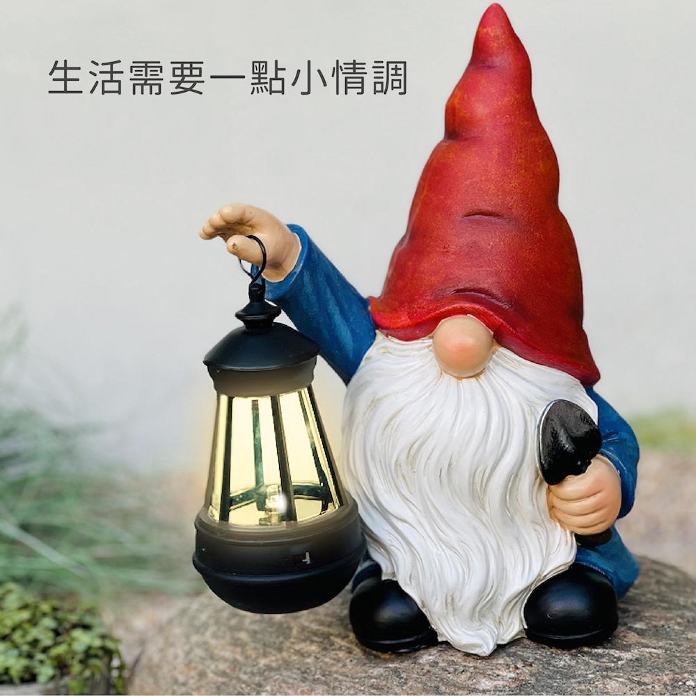 『台灣現貨/當天出貨』園藝擺設 戶外擺飾 小精靈太陽能提燈-細節圖8
