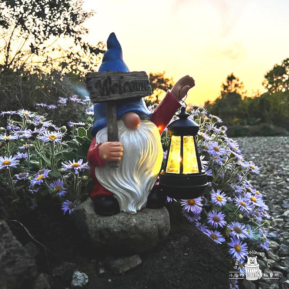 『台灣現貨/當天出貨』園藝擺設 戶外擺飾 小精靈太陽能提燈-細節圖9