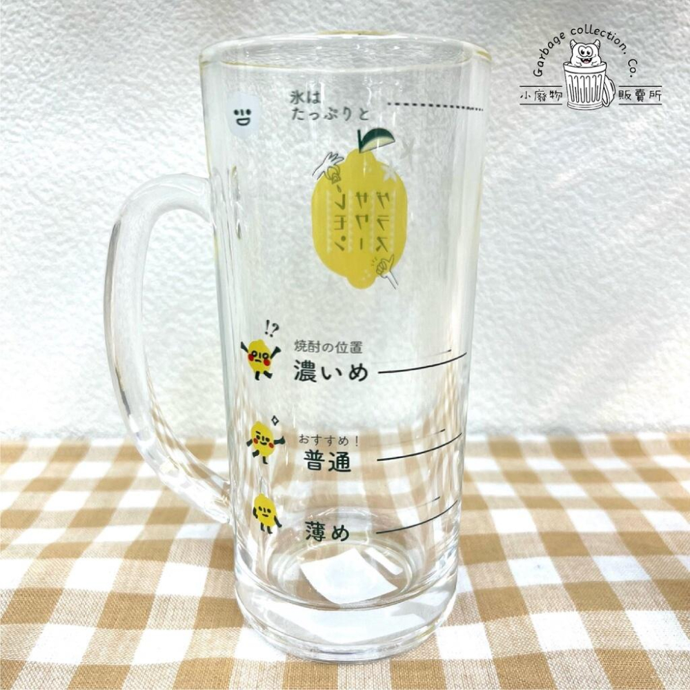 『日本商品/台灣現貨』日本製造 檸檬玻璃杯 玻璃杯 特色玻璃杯 日本玻璃杯-細節圖9