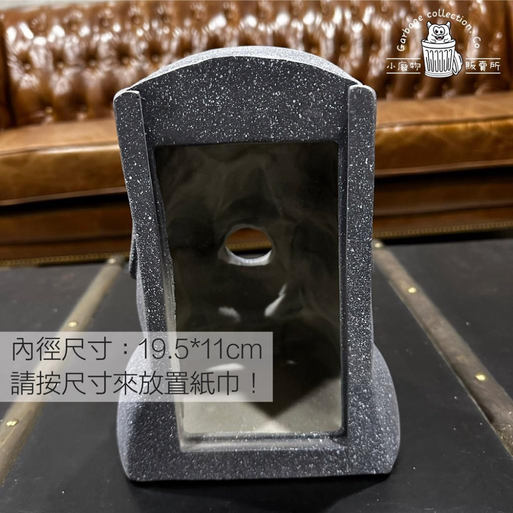 『台灣現貨/當天出貨』摩艾面紙盒 復活島摩艾石像面紙盒 摩艾面紙盒 摩艾創意面紙盒 復活島-細節圖4