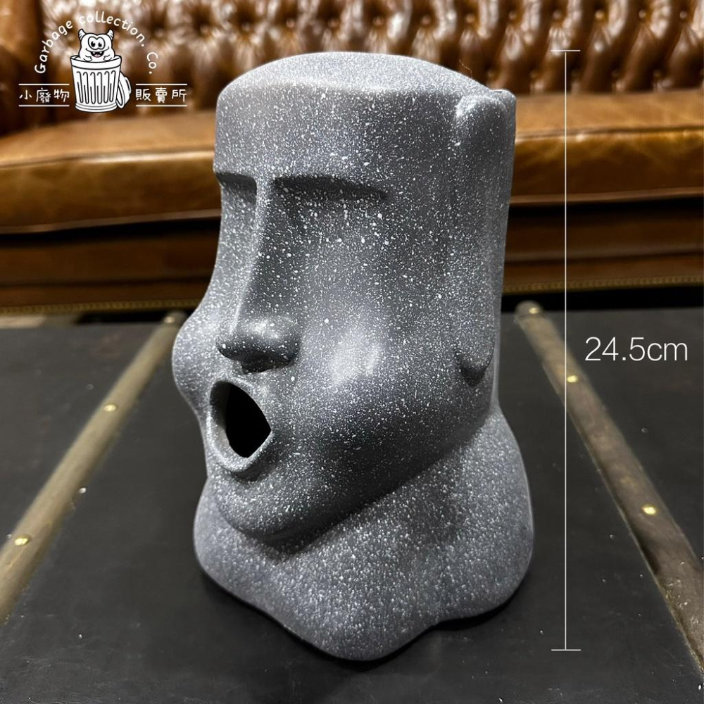 『台灣現貨/當天出貨』摩艾面紙盒 復活島摩艾石像面紙盒 摩艾面紙盒 摩艾創意面紙盒 復活島-細節圖6