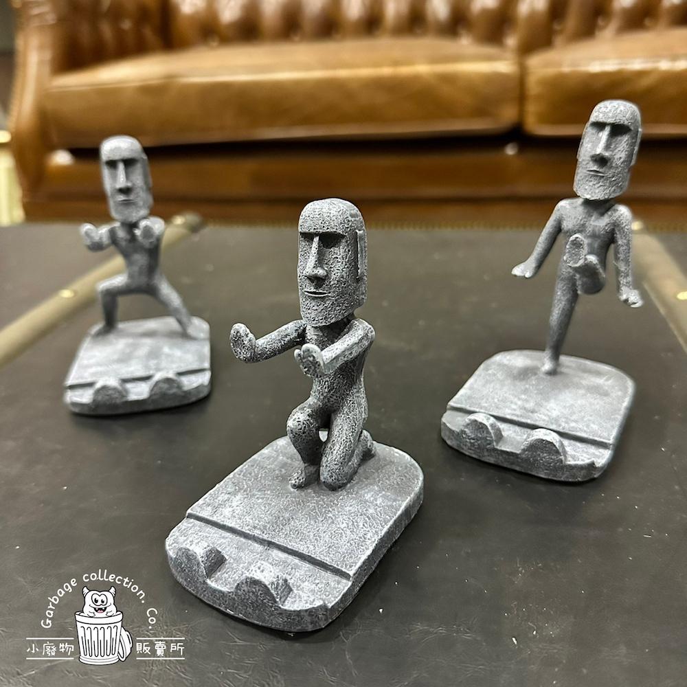 『台灣現貨/當天出貨』摩艾石像手機架 復活島摩艾石像手機架 立體摩艾 復活島 手機架 摩艾 造型手機架 支架-細節圖5