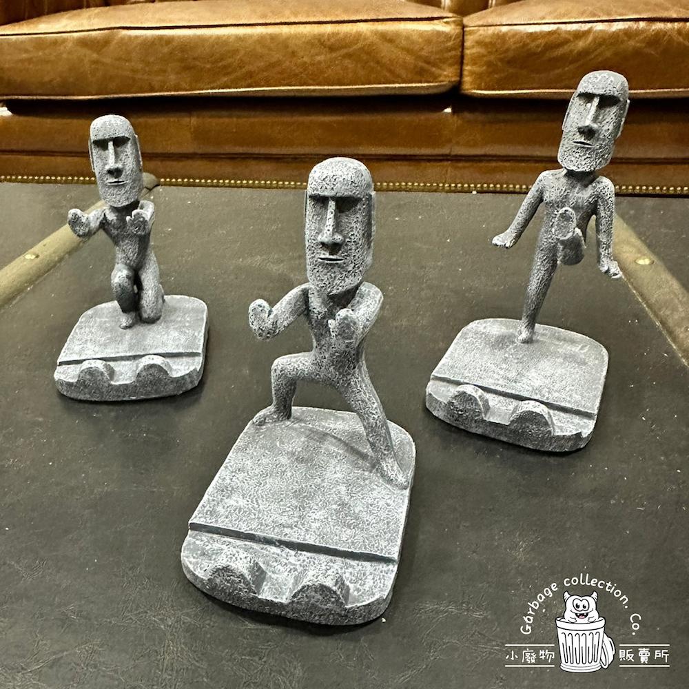 『台灣現貨/當天出貨』摩艾石像手機架 復活島摩艾石像手機架 立體摩艾 復活島 手機架 摩艾 造型手機架 支架-細節圖6