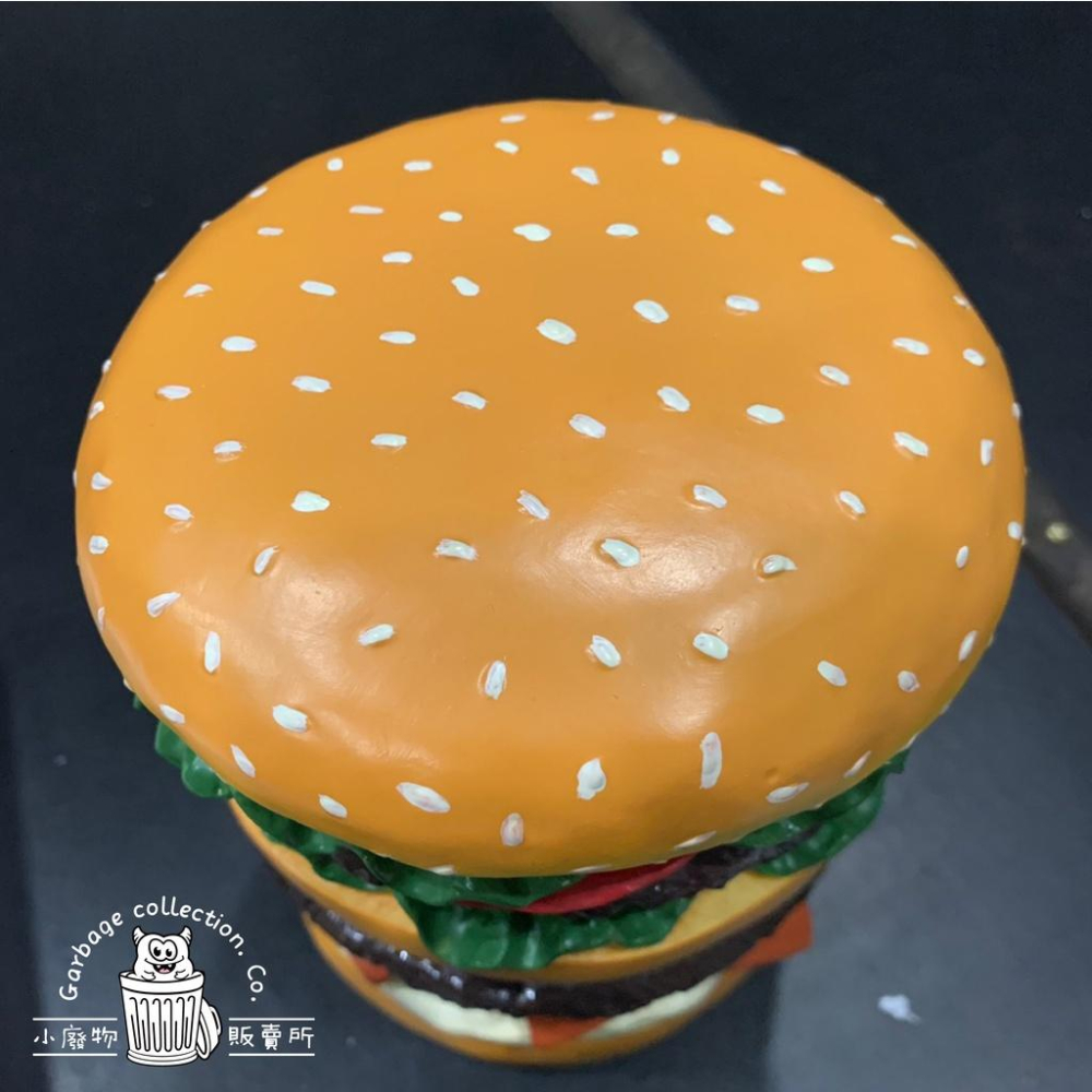 『台灣現貨/當天出貨』漢堡造型存錢筒 雙層牛肉堡 存錢筒 撲滿 交換禮物 桌面擺飾 療癒小物  美式漢堡 漢堡 造型存錢-細節圖6