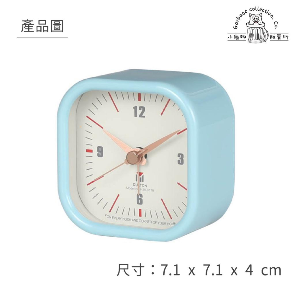 【台灣現貨】日本 DULTON 時鐘 鬧鐘 SQUARE ALARM CLOCK DULTON-細節圖2
