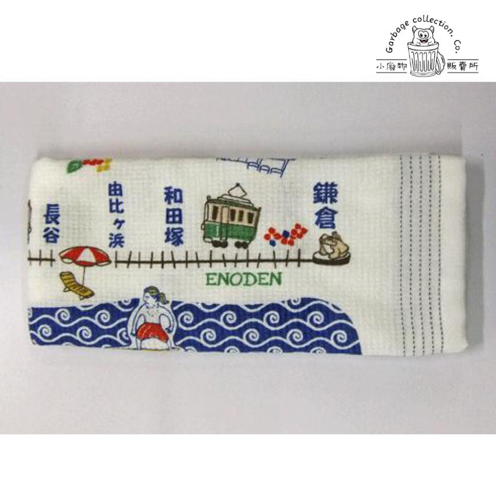 『日本商品/台灣現貨』日本今治毛巾 紗布材質 江之島電鐵 今治毛巾 kontex コンテックス-細節圖3
