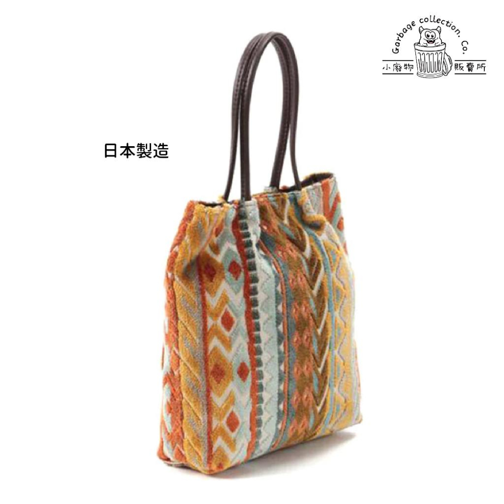 『日本商品/台灣現貨』哥布林包 民俗風手提包 哥布林(Gobelin)布料立體織花-細節圖3