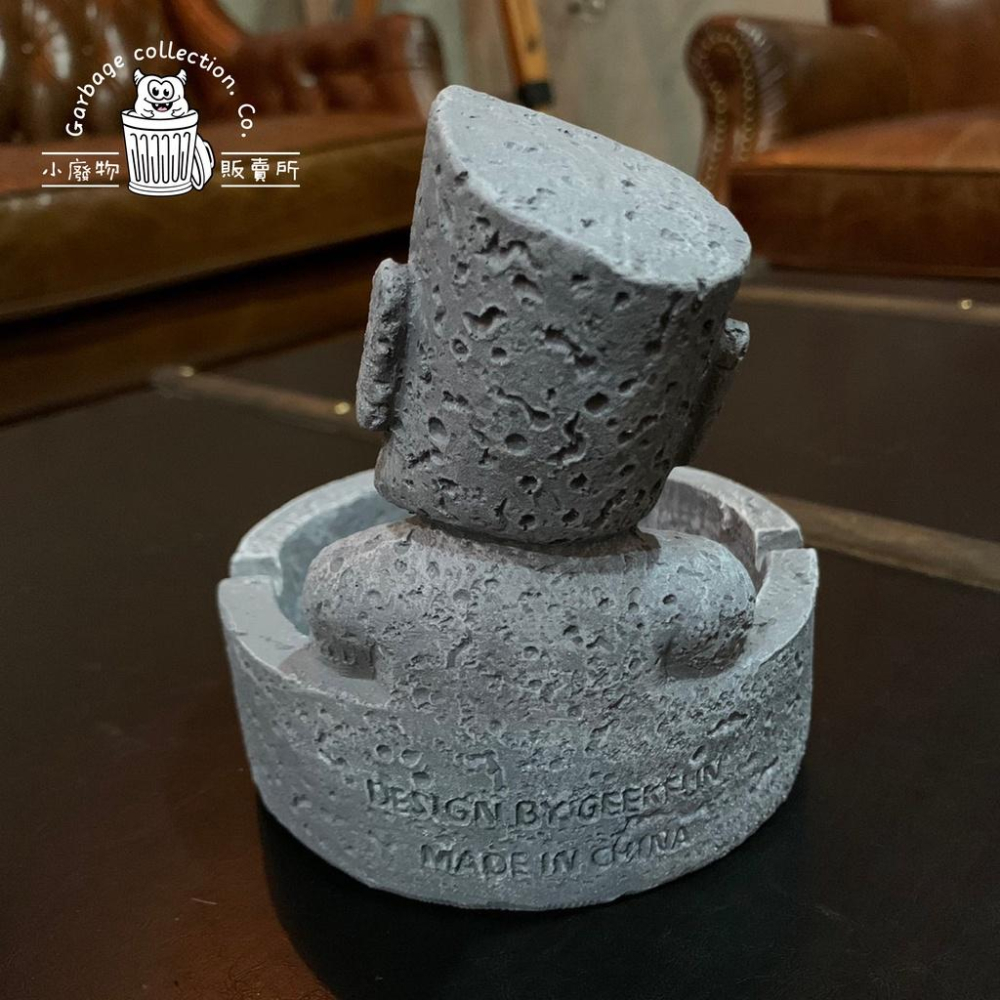 『台灣現貨/當天出貨』 摩艾菸灰缸 肌肉摩艾石像造型煙灰缸 菸灰缸 造型菸灰缸 石頭菸灰缸 復活島-細節圖5